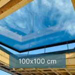 Puits de lumière électrique 100 x 100cm