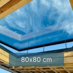 Puits de lumière électrique 80 x 80cm