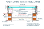 Puits de lumière électrique 100 x 100cm – Image 4