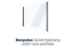 Balcon Juliette - deux profilés SV-55-JB