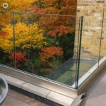 Garde-corps en verre sur mesure à fixation au sol | SV45 UT main courante fixe | Dimensions sur mesure – Image 6