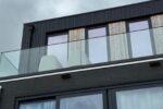 Garde-corps en verre sur mesure à fixation au sol | SV55 UT main courante fixe | Dimensions sur mesure – Image 11