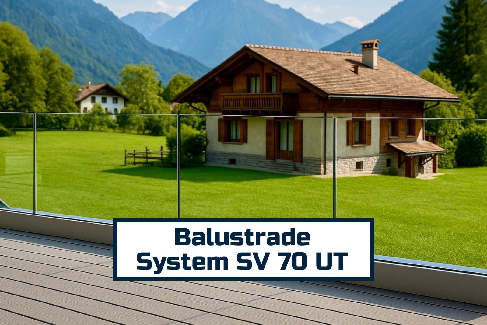 sv70 ut glass balustrade system top mount adjustable glazing aluminium railing with laminated glass