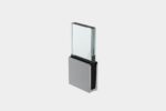 Garde-corps en verre sur mesure à fixation au sol | SV45 UT main courante fixe | Dimensions sur mesure – Image 2