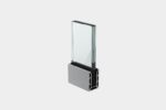 Garde-corps en verre sur mesure à fixation au sol | SV55 UTM main courante fixe | Dimensions sur mesure – Image 2