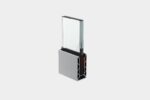 Garde-corps en verre sur mesure à fixation au sol | SV55 UT main courante fixe | Dimensions sur mesure – Image 2