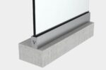 Garde-corps en verre sur mesure à fixation latérale | SV70 UF verre réglable | Dimensions sur mesure – Image 3