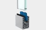 Garde-corps en verre sur mesure à fixation au sol | SV75 UT verre réglable | Dimensions sur mesure – Image 2