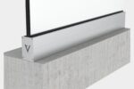 Garde-corps en verre sur mesure à fixation au sol | SV75 UT verre réglable | Dimensions sur mesure – Image 3